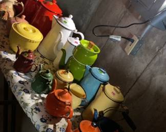 Metal teapots