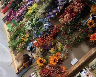 Spring, summer and fall wreaths