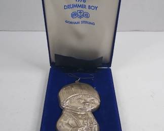 Gorham Sterling 1976 Drummer Boy 