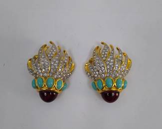 Elizabeth Taylor Eternal Flame Earrings 