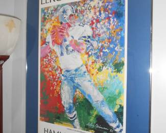 LeRoy Neiman's Roger Staubach Print