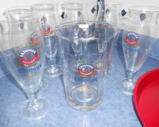Erdinger Glasses & Pitcher