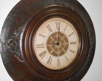 Large Round Wall Clock