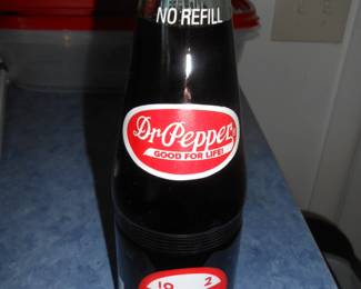 Glass Bottle of Dr Pepper