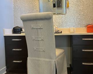 Upholstered Vanity chair