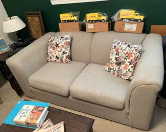 Upholstered loveseat