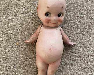Antique bisque Kewpie doll with jointed arms and O'Neill's mark 
