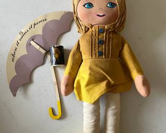 Vintage advertising plush