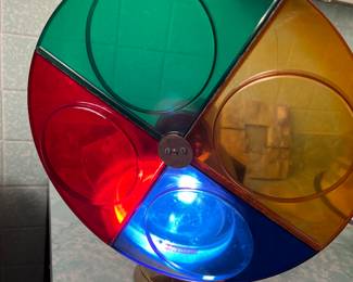 Vintage holiday color wheel