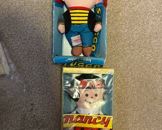 Vintage Knickerbocker plush toys