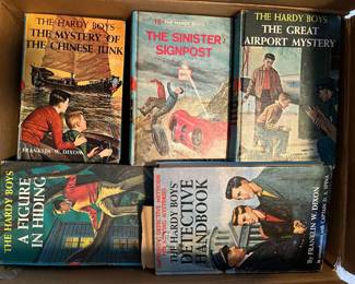Vintage Hardy Boys books!