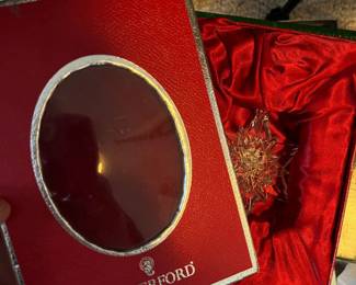 Waterford crystal ornament