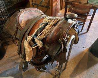 Vintage Saddle 