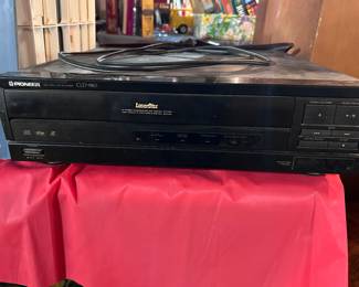 Laser Disc Player and Discs