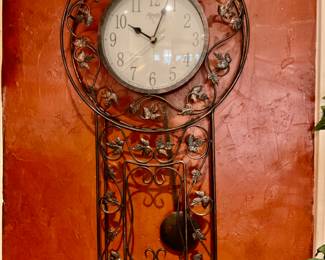 Metal Wall Clock