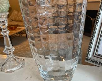 Modern glass vase