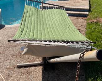Hammock great for lazy afternoons