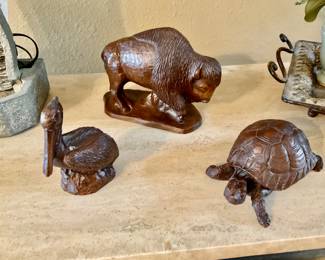 Red Mill Carved Wooden Animals