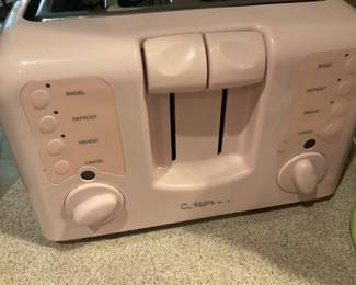 Pink toaster