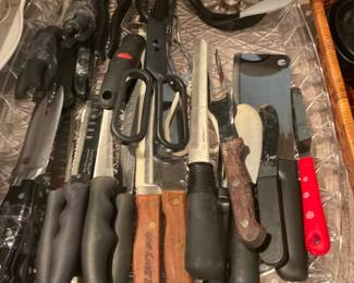 Assorted knives