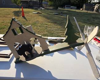 VINTAGE FOLK ART WHIRLIGIG