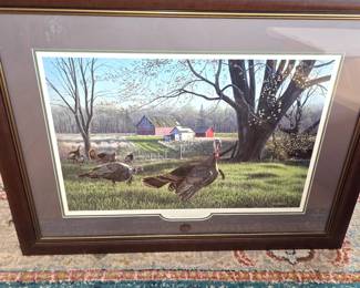 LIMITED EDITION WILD TURKEY FEDERATION PRINT