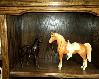 VINTAGE TRIGGER & LEATHER HORSE