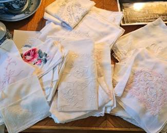 Antique Hankies- Very Nice and some Monogrammed