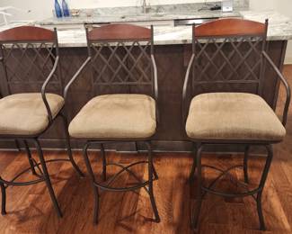 Three Matching Barstools