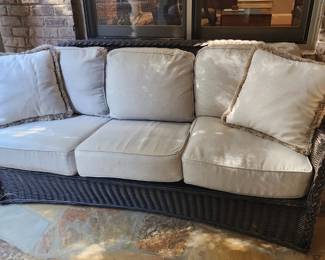 Patio Furniture Sofa - 79" Width (Length) X 36" Depth X 38" Height