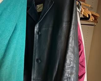 leather coat