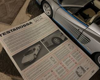 Pocher ferrari testarossa 1:8 model