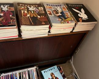 Near complete collection of playboys (early 60's to late 2000's)