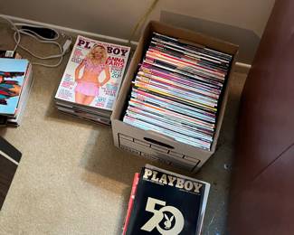 Near complete collection of playboys (early 60's to late 2000's)