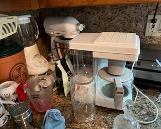 Lots of kitchenware for baking, cooking, etc