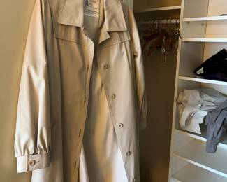 vintage raincoat