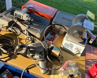 drills and grinder / buffer