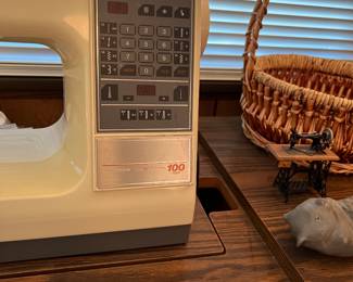 vintage sewing machine