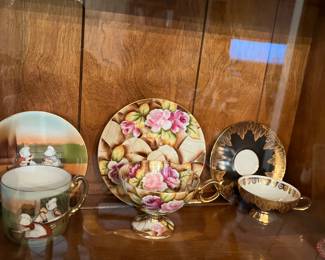 vintage fine china and porcelain: limoges, bavaria, royal albert, etc