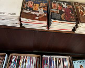 Near complete collection of playboys (early 60's to late 2000's)