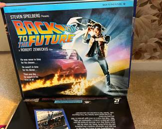 Back to the future LaserDisc
