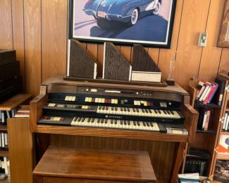 Hammond Organ, C1 Corvette Art