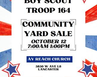Community Sale Poster