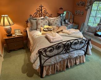 Wrought Iron Queen Bed