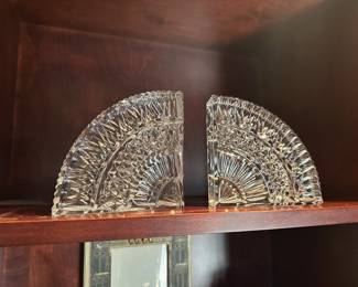 Waterford Crystal Bookends