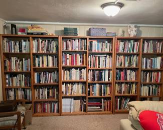 The large majority are cook books. Absolutely wonderful collection.