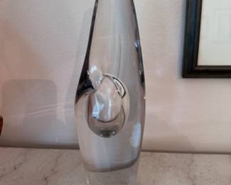 Timo Sarpaneva Llittala Orchid Bud Vase, signed and numbered / Price: $184