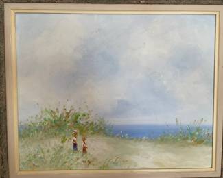 Original Mathew Miles Born 1924. American Artist 