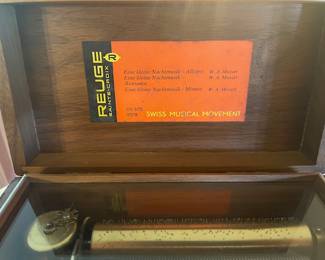 Vintage Reuge Swiss Musical movement- Eine Klein Nachtmusik by W.A. Mozart (Working)