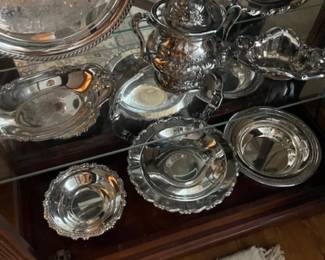 Silver-plated accessories